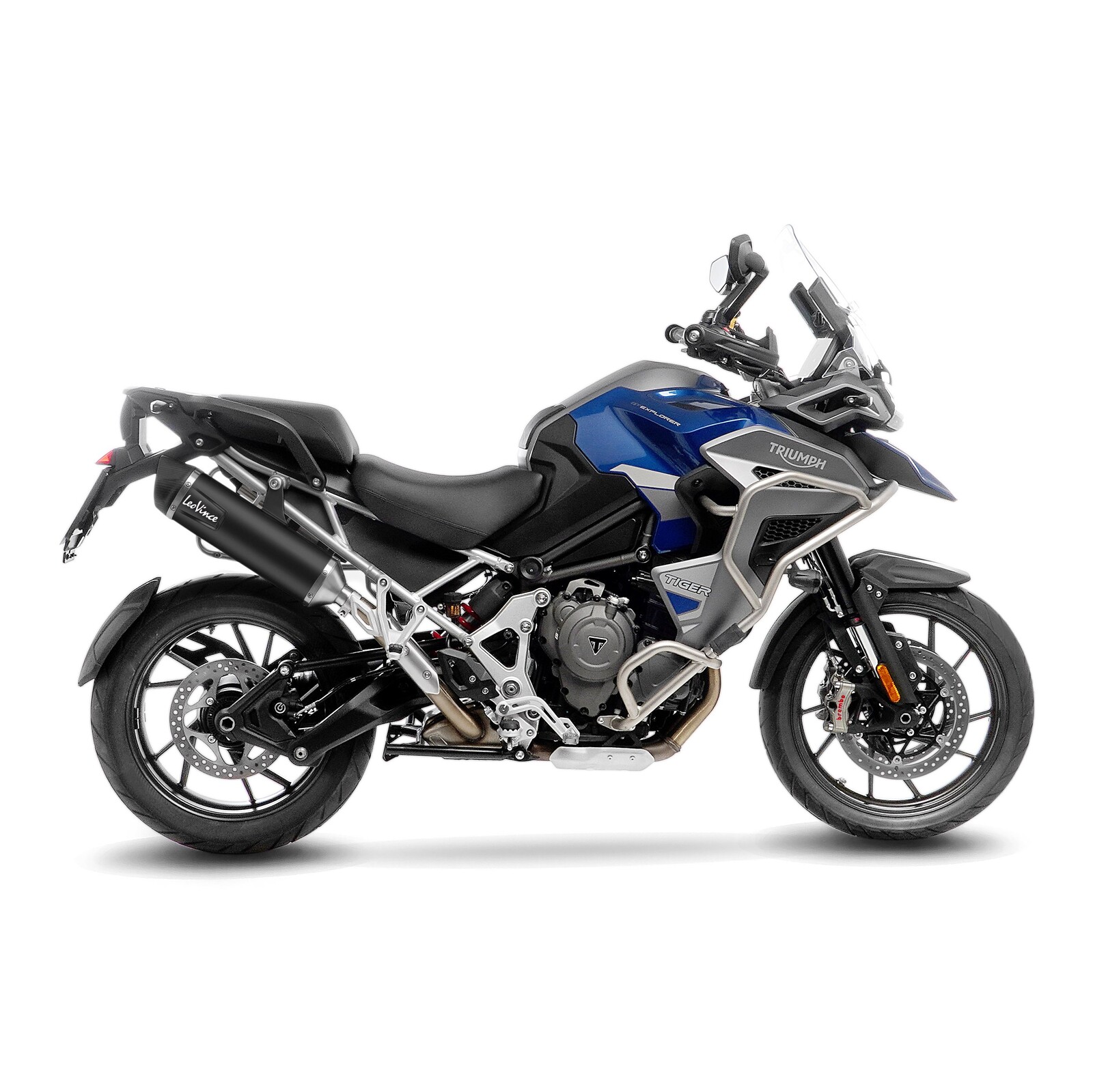 LeoVince 14085U NERO TRIUMPH TIGER 1200 GT/RALLY/PRO/EXPLORER (22-24)