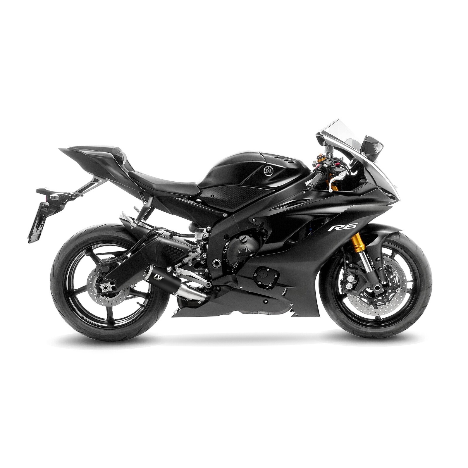 LeoVince 15403BU LV Corsa Black YAMAHA YZF-R6 (06-21)