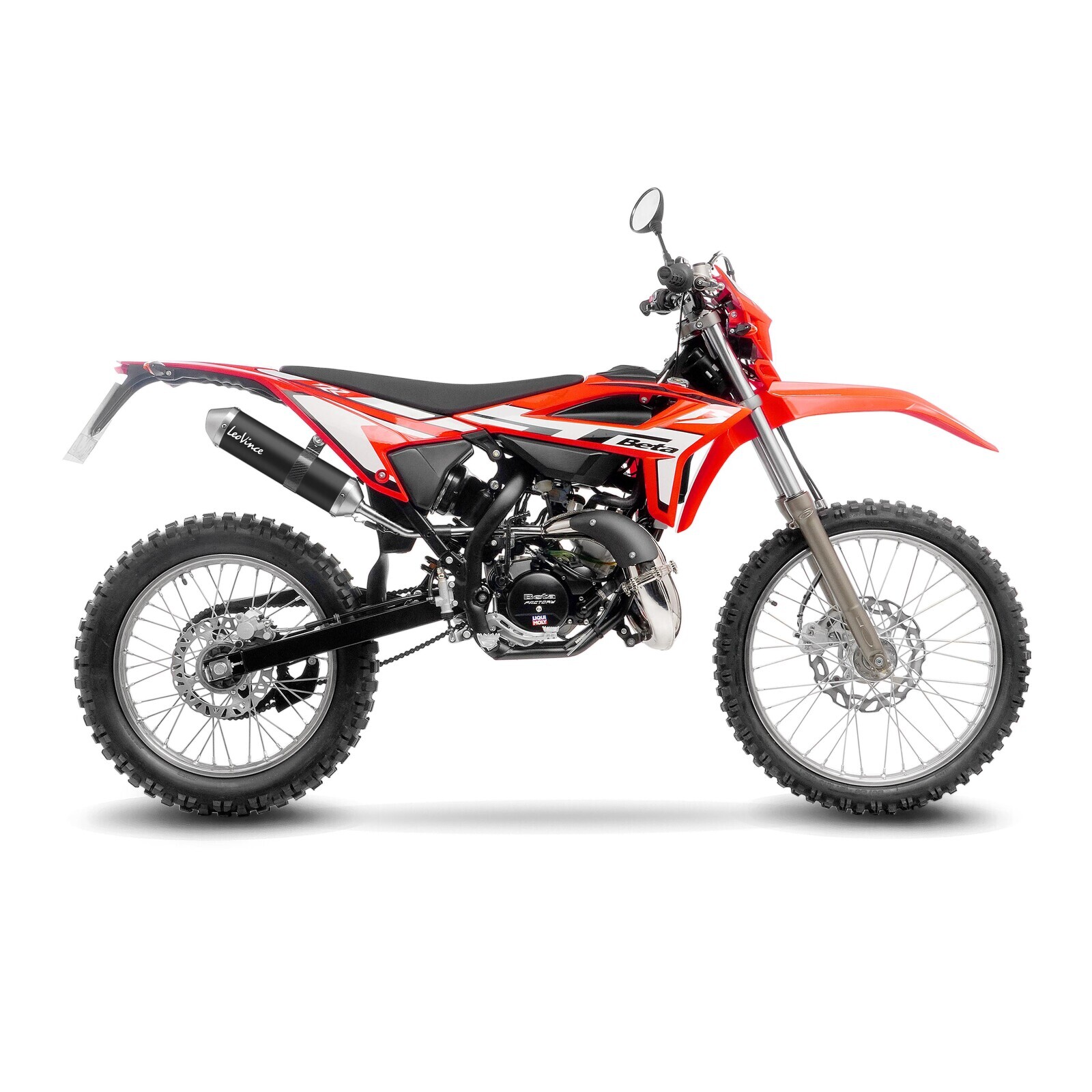 LeoVince 17008B X-Fight Black BETA RR 50 MOTARD/SPORT/TRACK (23-24); RR 50 ENDURO/SPORT/RACING 2023 - 2024 (00)