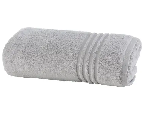 Froté ručník Kira 50x100 cm, stříbrný