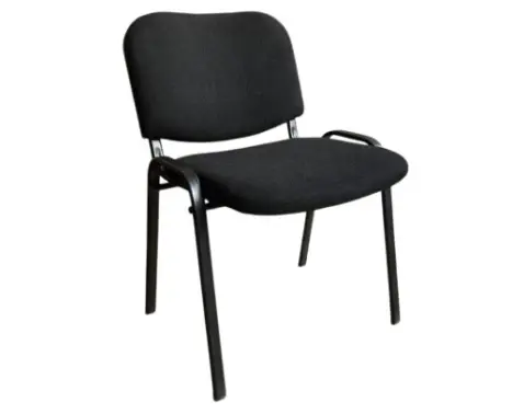 Konferenční židle Zuza, černá tkanina