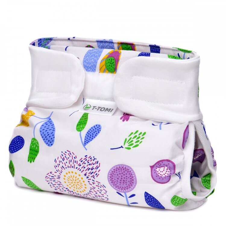 T-TOMI Kalhotky abdukční ortopedické - suchý zip, flowers (5-9 kg)