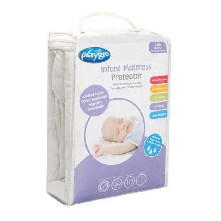 PLAYGRO Chránič na dětské matrace - Prošívaná bavlna