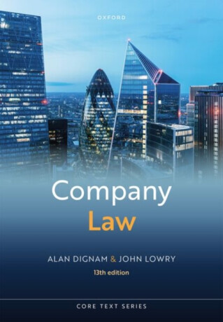 Company Law - Dignam Alan, Lowry Johnston