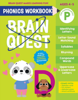 Brain Quest Phonics Workbook: Pre-Kindergarten - Workman Publishing