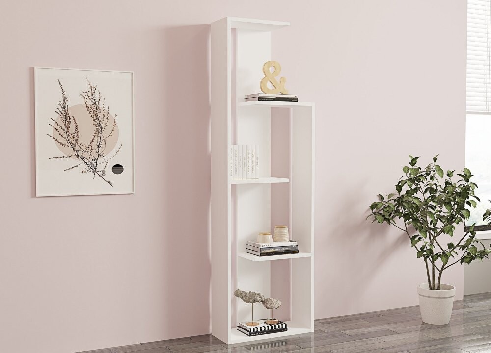 Knihovna Wand - White