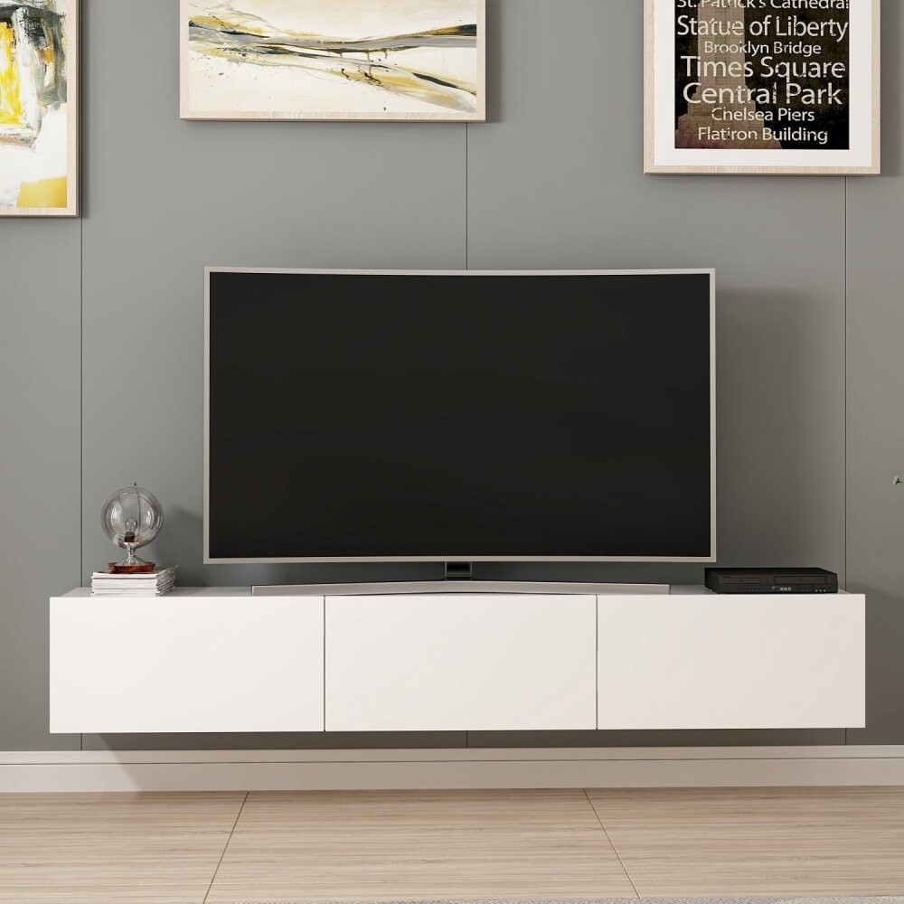 TV stěna / Sestava pod TV Rigel - White