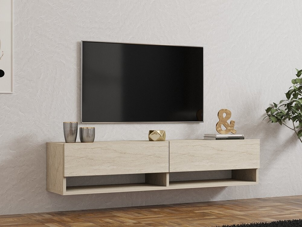 TV stěna / Sestava pod TV Arges - Travertine
