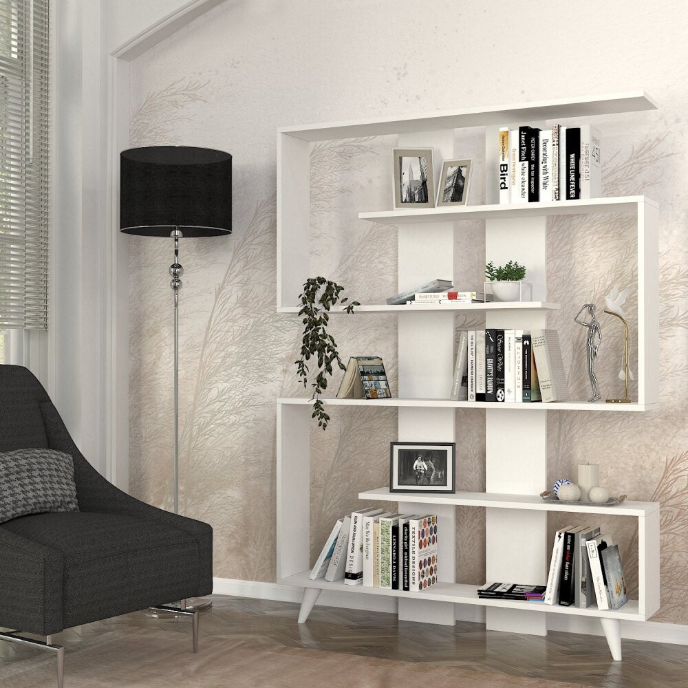 Knihovna Rain - White