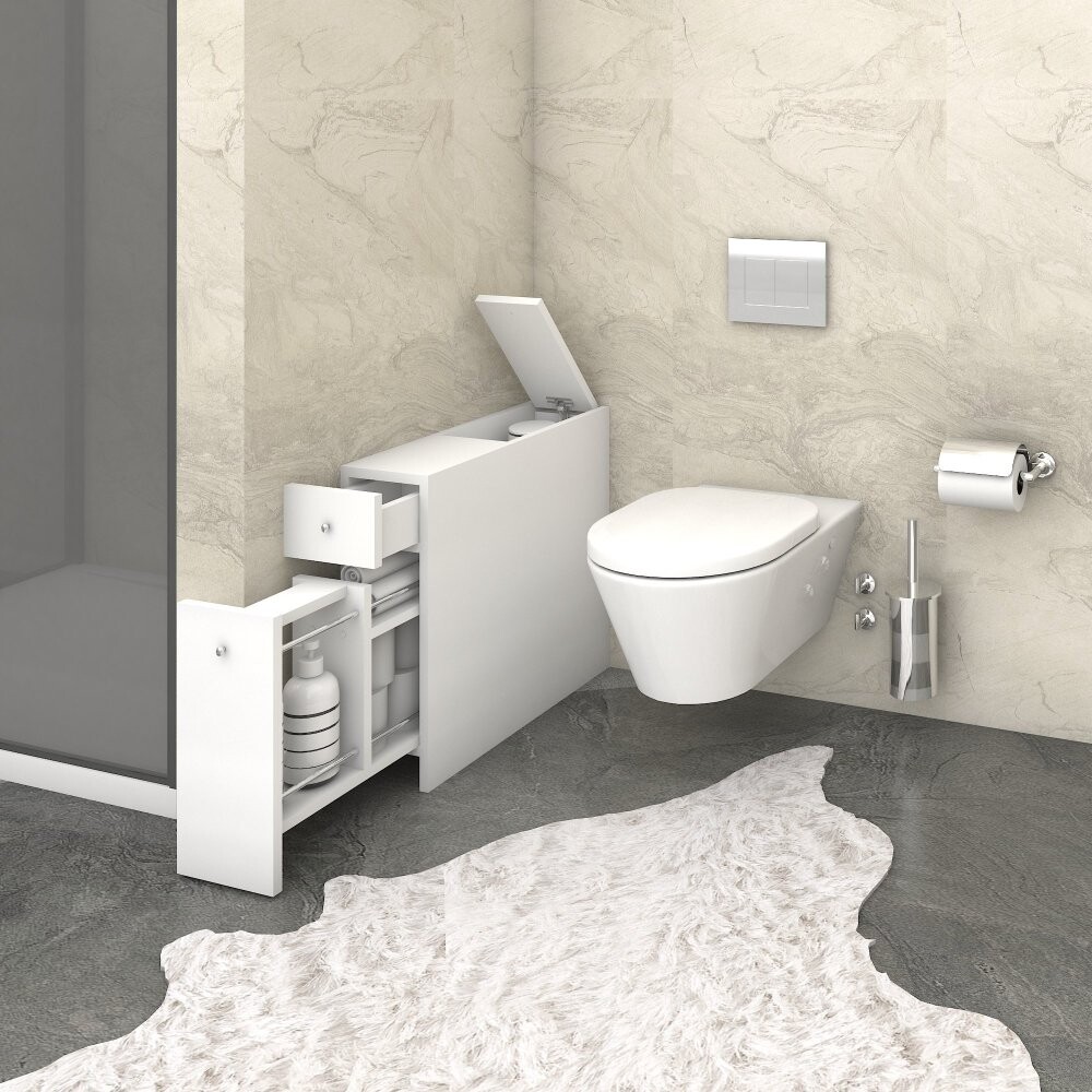 Koupelnová skříňka Smart - White