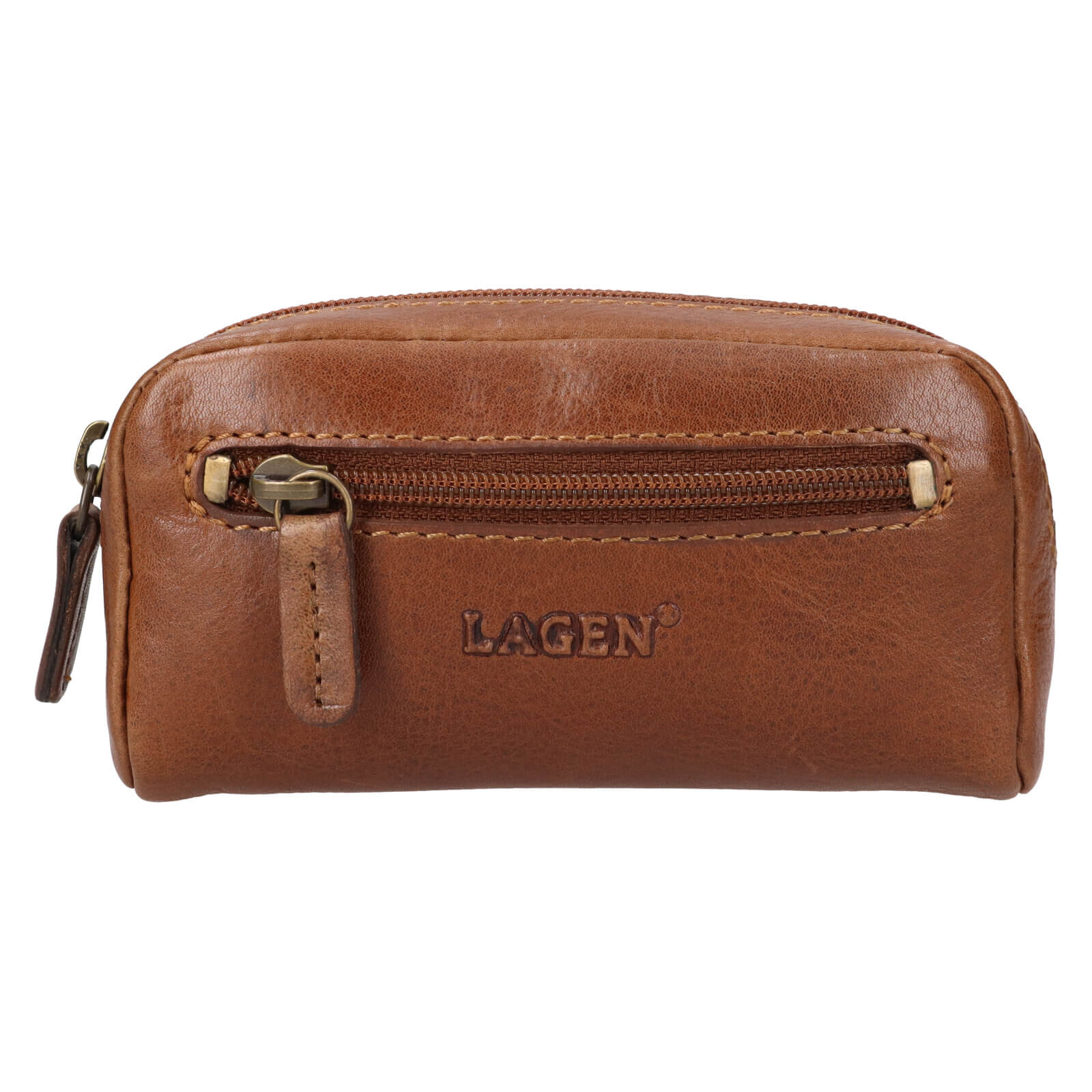 Dámská klíčenka Lagen Lucia - koňak