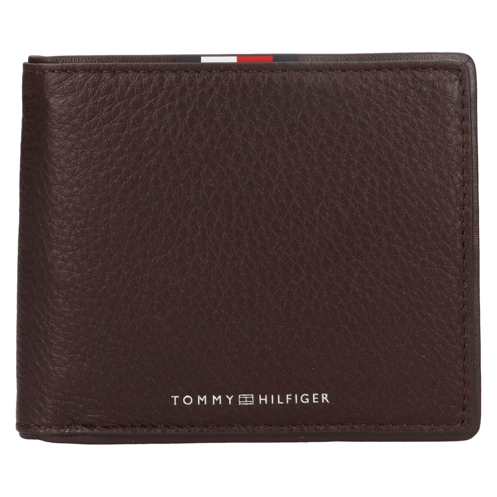 Pánská kožená peněženka Tommy Hilfiger Vigo - hnědá