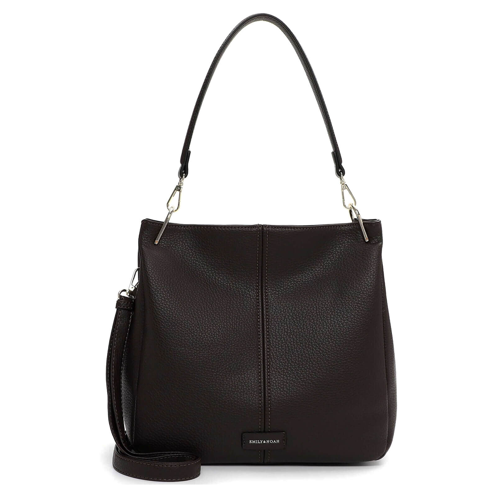 Dámská kabelka přes rameno Emily & Noah Peta - tmavě hnědá