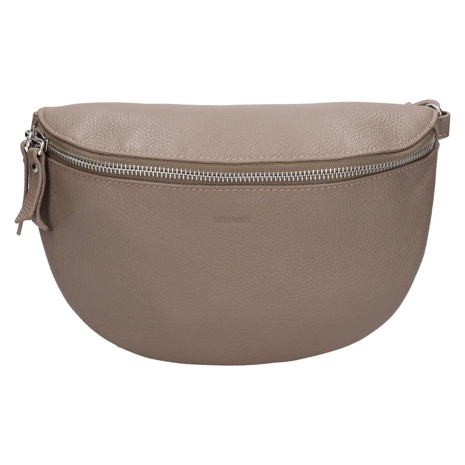 Dámská kožená ledvinka Katana Elara - šedá