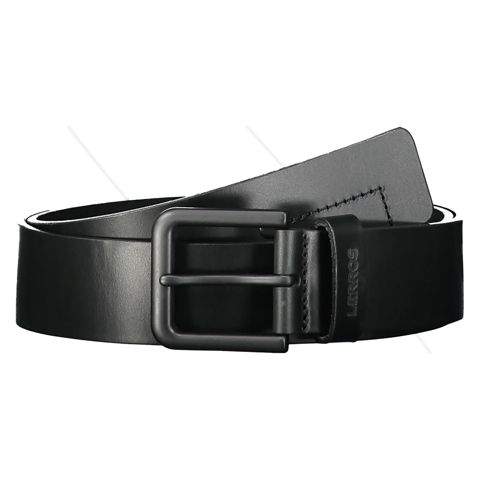 Pánský kožený opasek Lerros Kenet - černá