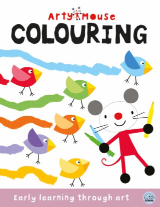 Arty Mouse Colouring - Robyn Gale