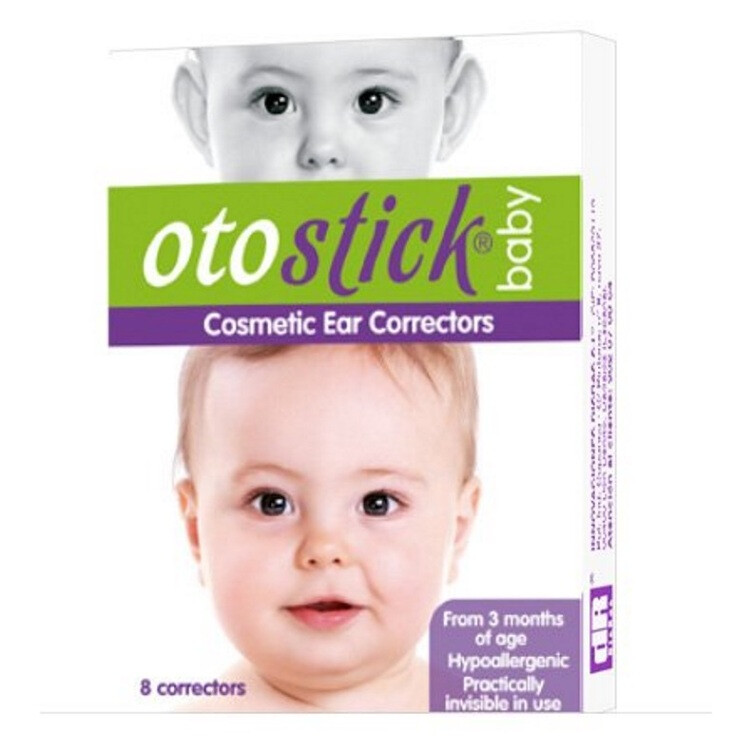 OTOSTICK Baby korektor odstávajících uší pro děti 8 kusů, poškozený obal
