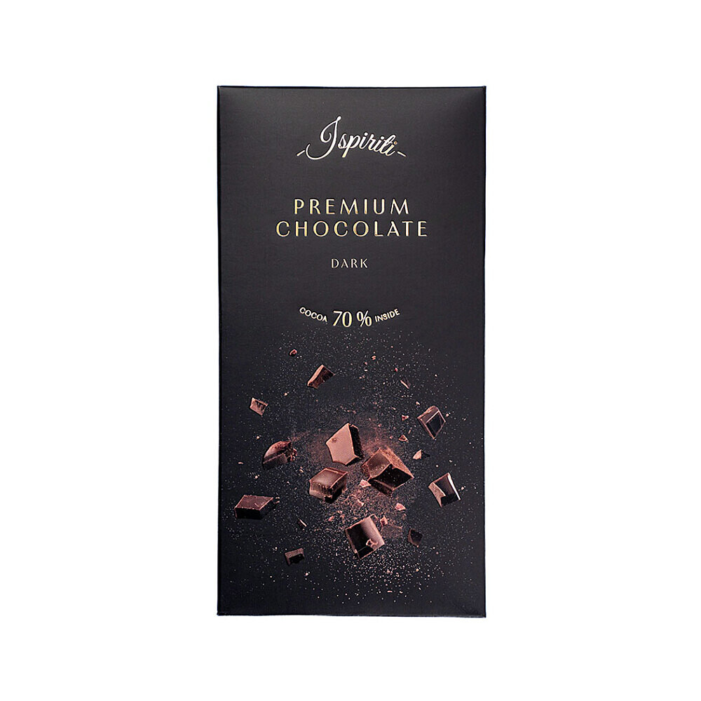 ISPIRITI Hořká čokoláda 70% 80 g