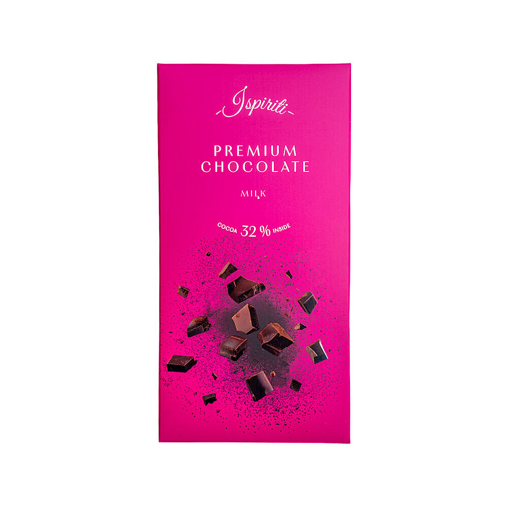 ISPIRITI Mléčná čokoláda 32% 80 g