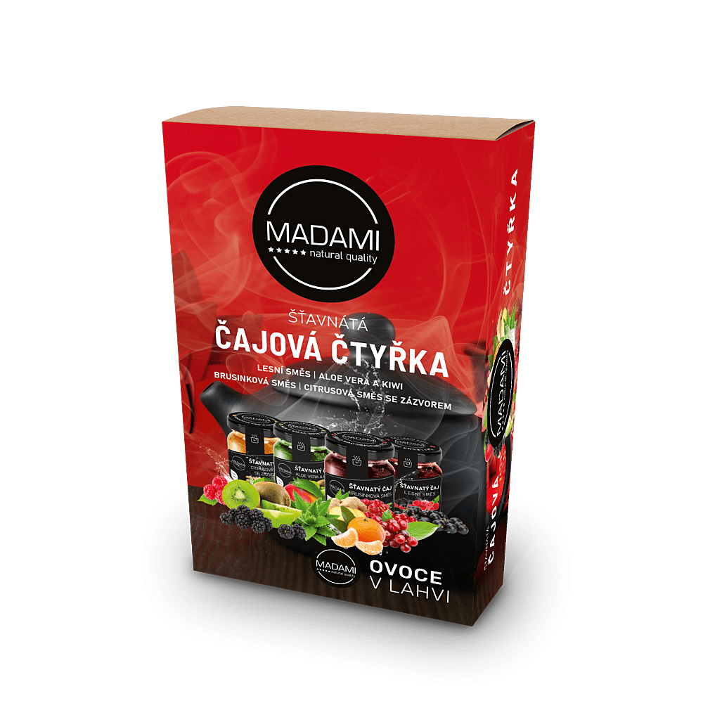 MADAMI Čajová čtyřka 4 x 55 g