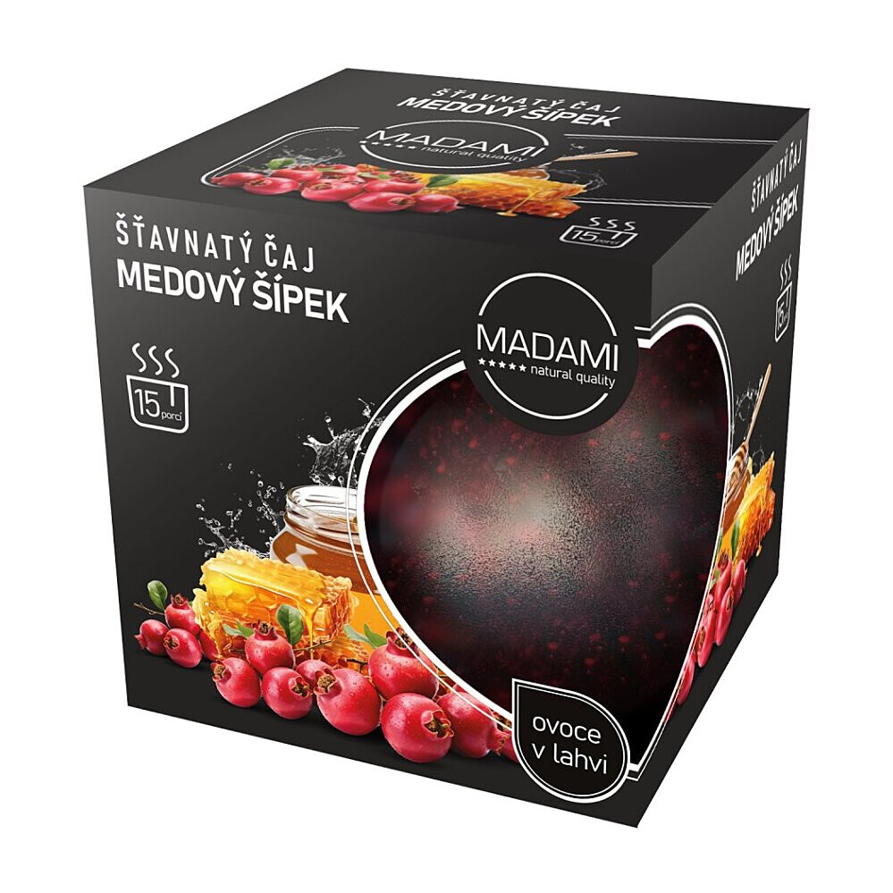 MADAMI Šťavnatý čaj medový šípek 500 g