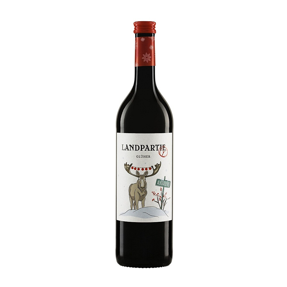 LANDPARTIE Organic wines víno svařené nealkoholické 750 ml