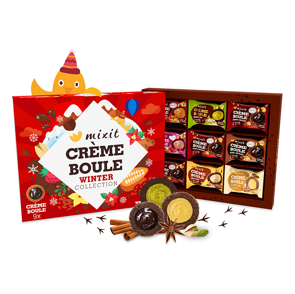 MIXIT Vánoční bouleniera degustační sada créme boulí 270 g