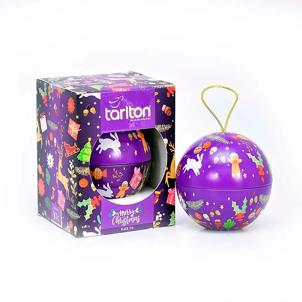 TARLTON Christmas bauble tropical fruit černý čaj 30 g