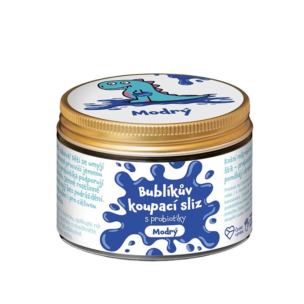 PURE HARMONY Bublíkův koupací sliz s probiotiky modrý 100 g