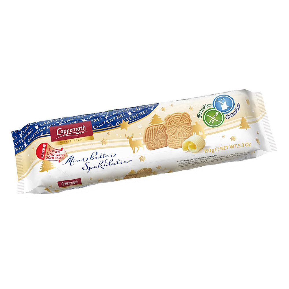 COPPENRATH Mini sušenky máslové bez lepku 150 g