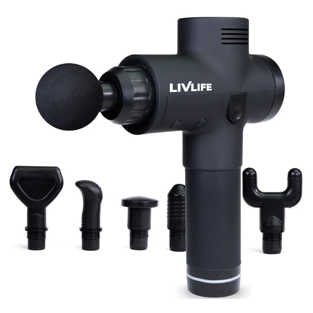 LIVLIFE Masážní pistole, rozbalené