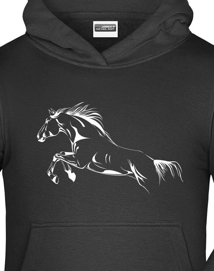 Dětská mikina s úžasným potiskem koně - skvělý dárek na narozeniny