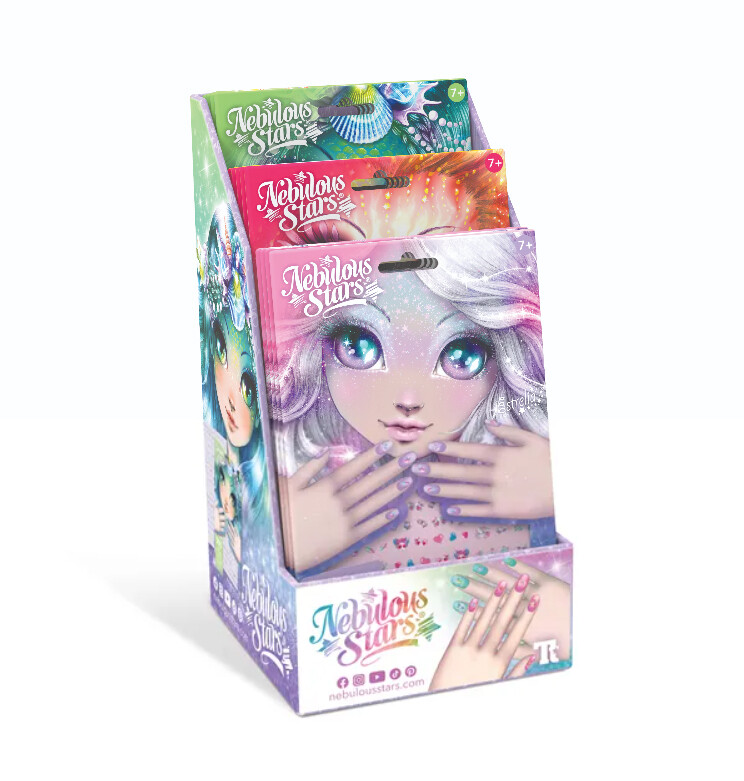 Nebulous Stars Samolepky na nehty 300 ks