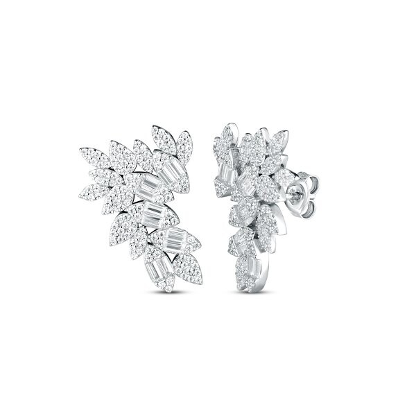 Náušnice se syntetickými kameny 136-488-OR0457-0000