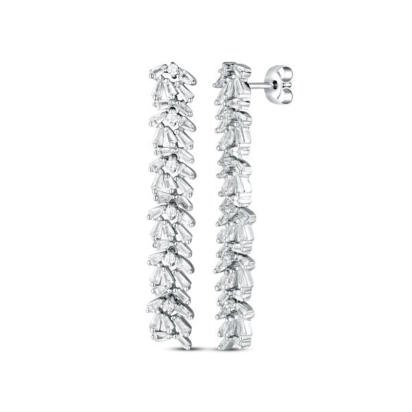 Náušnice se syntetickými kameny 136-488-OR0412-0000