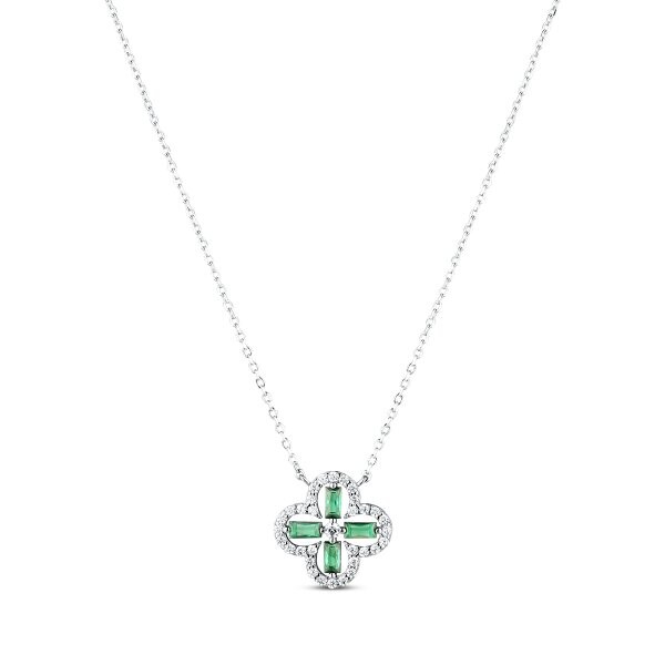 Náhrdelník se syntetickými kameny 176-488-HK0686-0000