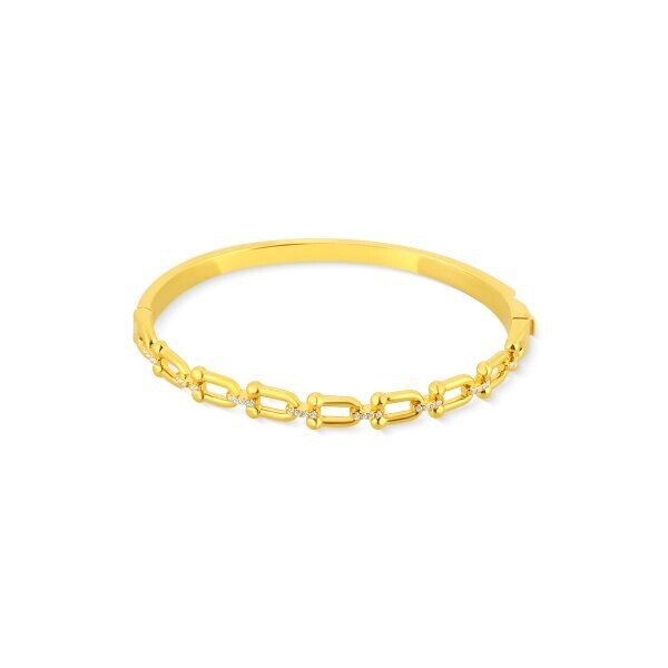 Náramek se syntetickými kameny 666-488-BK0103 15.30g