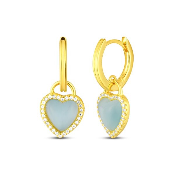 Náušnice s imitací kamenů 638-488-OR0288-0000