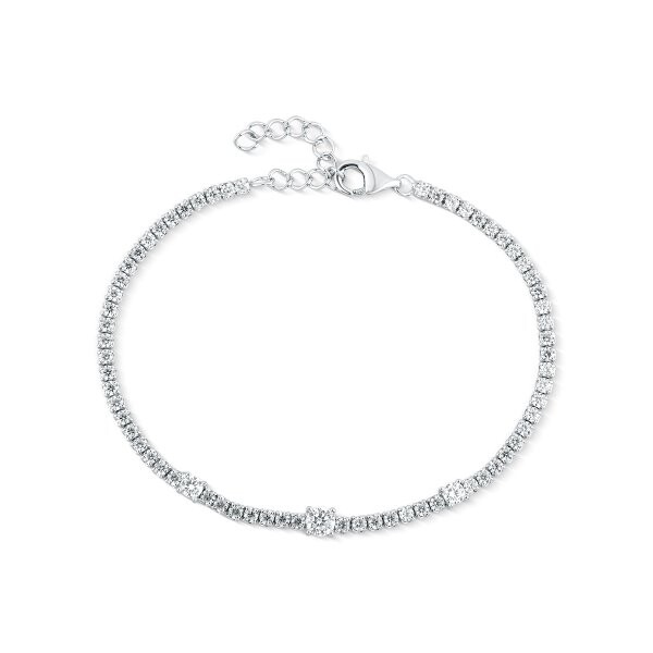 Náramek se syntetickými kameny 166-488-BK0558-0000