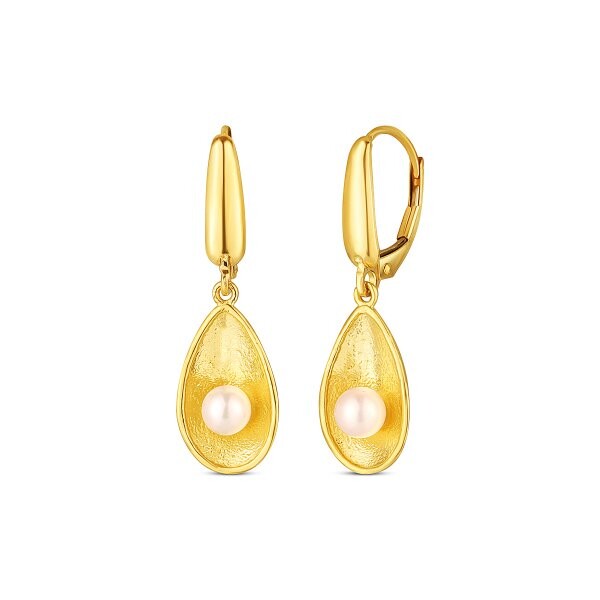 Náušnice s perlou 235-489-146000 3.20g