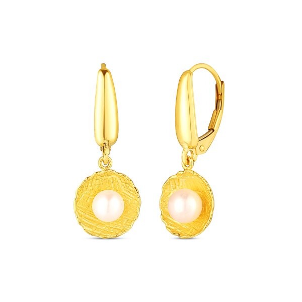 Náušnice s perlou 235-489-144800 2.35g