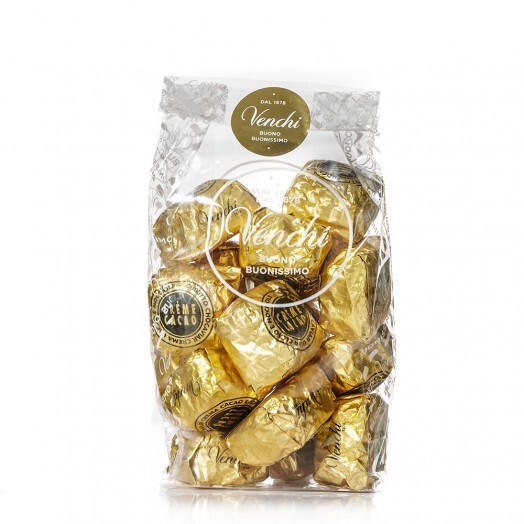 Dárkový sáček pralinek Venchi Chocaviar Crema Cacao 200g