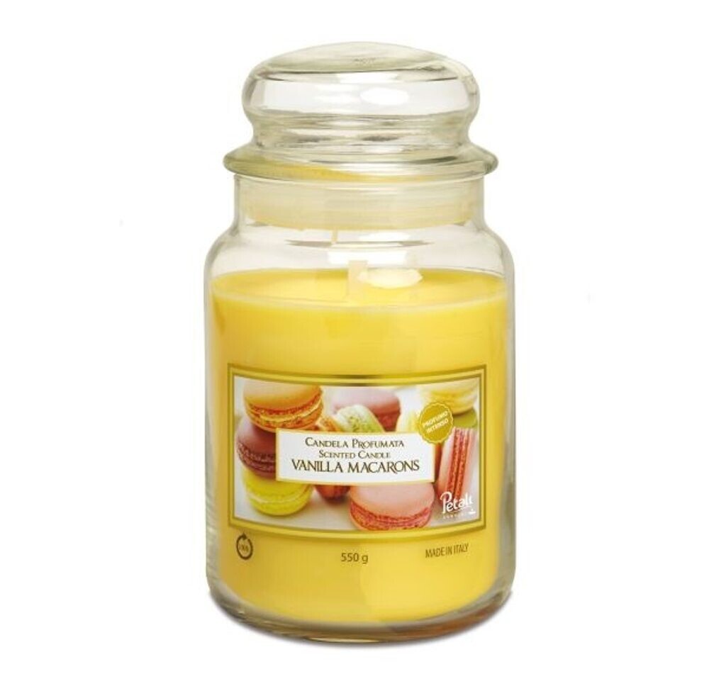 PETALI vonná svíčka ve skle Vanilla Macarons - hoření 100h