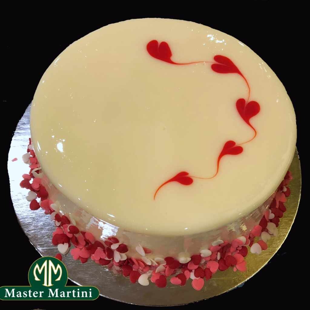 Master Martini Zrcadlová poleva Bílá čokoláda 200g