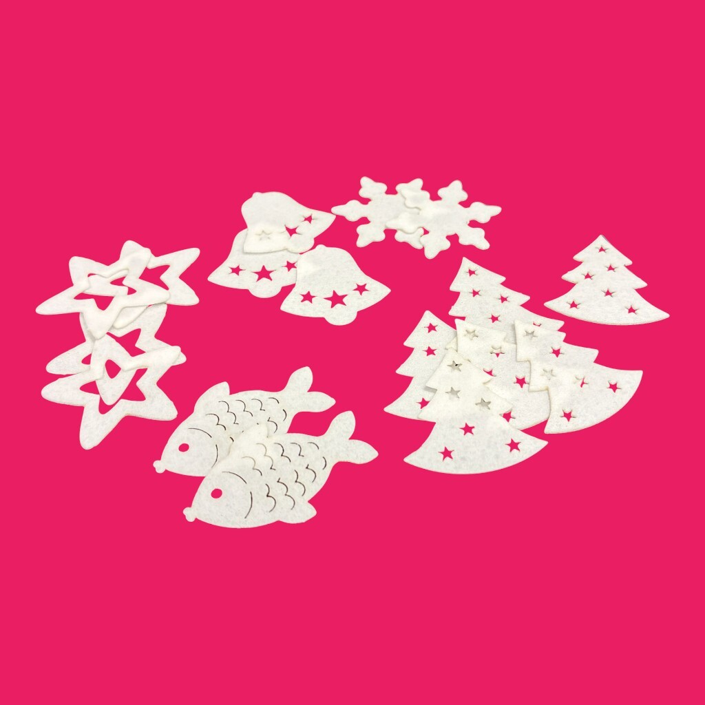 Hospodyňkám.cz Konfety z jedlého papíru Vánoce 149ks