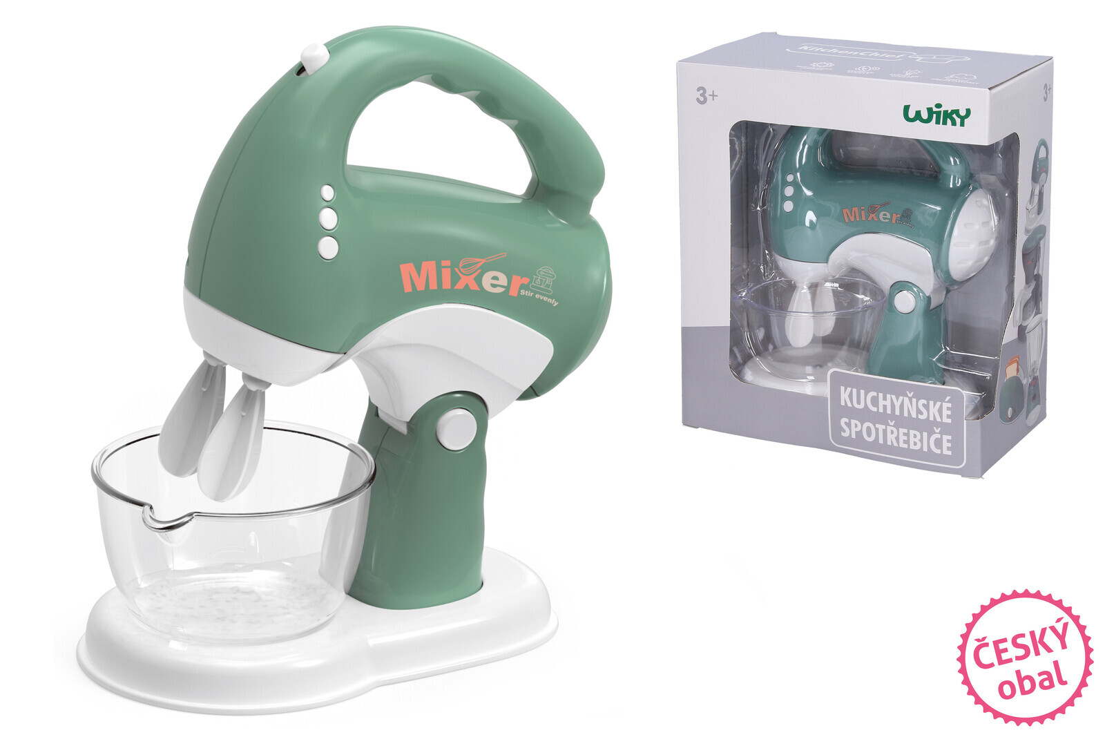 Mixér s efekty 16cm - český obal