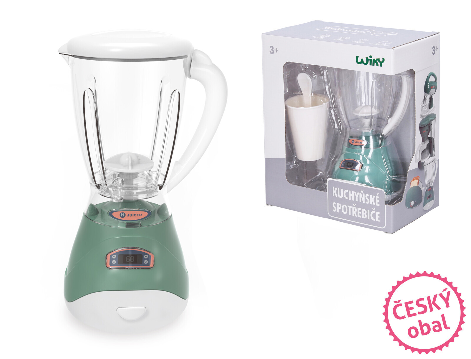 Mixér s efekty 15cm - český obal