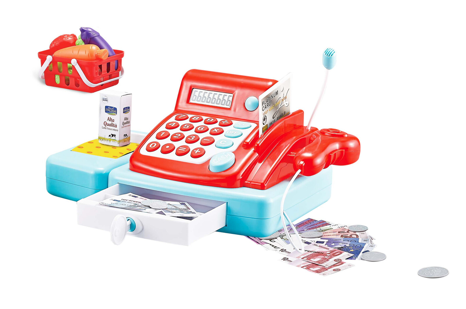 Pokladna s doplňky s efekty33cm