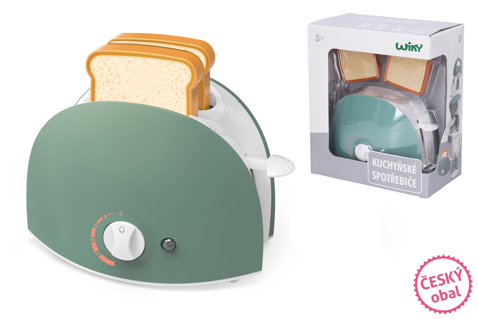 Toustovač s efekty 13cm - český obal