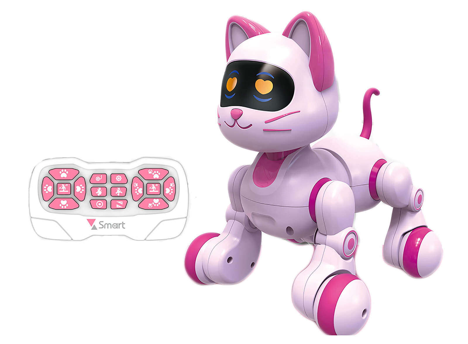 Robotická kočka RC na dálkové ovládání 21 cm